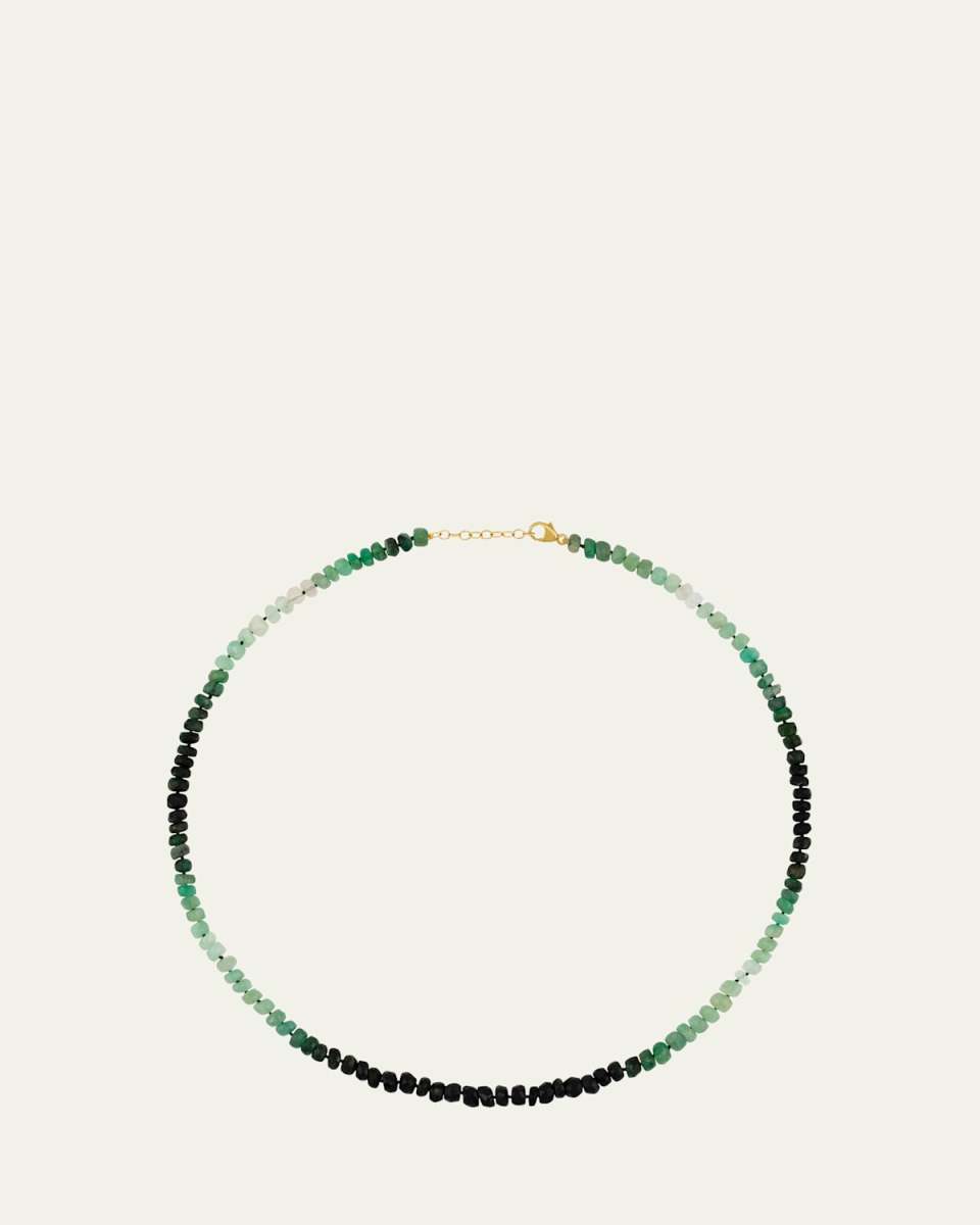 Ombre Emerald Necklace